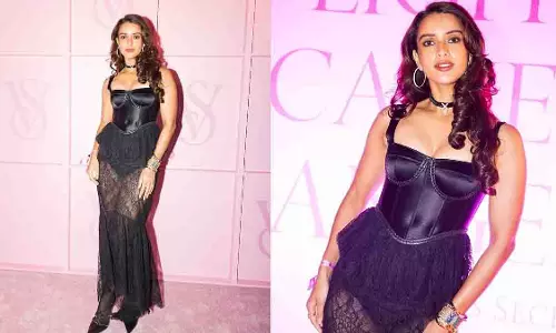 Tripti Dimri का कॉर्सेट लुक विक्टोरिया सीक्रेट फैशन शो में छाया
