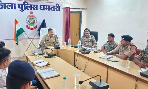 धमतरी में आयोजित हुई यूनिफाइड डिस्ट्रिक्ट ऑपरेशनल कमांड की समन्वय बैठक