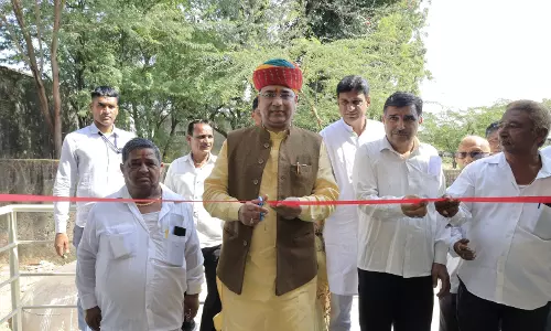 Jaipur: विद्यालय के क्रमोन्नयन और विकास कार्यों का मंत्री ने उद्घाटन किया