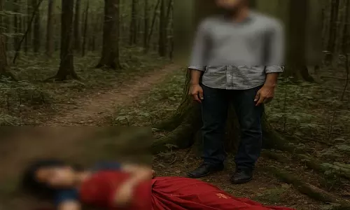 पति ने पत्नी की हत्या के बाद, जंगल में लगाई फांसी पति ने पत्नी की हत्या के बाद, जंगल में लगाई फांसी