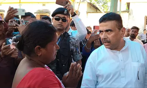 Subhendu बाढ़ प्रभावित इलाकों का दौरा नहीं कर पाए, ग्रामीणों ने लौटाई राहत सामग्री