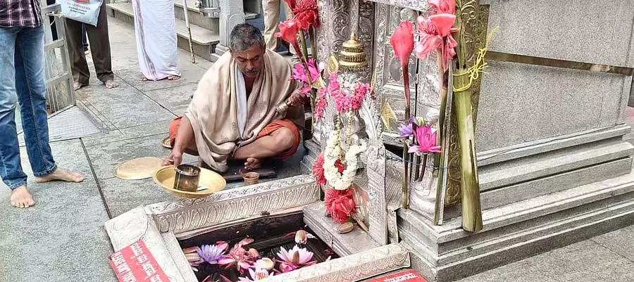 Karnataka : कावेरी नदी तीर्थयात्रा के लिए एक पवित्र स्थान है Karnataka : कावेरी नदी तीर्थयात्रा के लिए एक पवित्र स्थान है