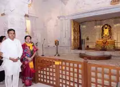 त्रिपुरा के CM ने अयोध्या में राम मंदिर और हनुमान गढ़ी मंदिर का दौरा किया त्रिपुरा के CM ने अयोध्या में राम मंदिर और हनुमान गढ़ी मंदिर का दौरा किया