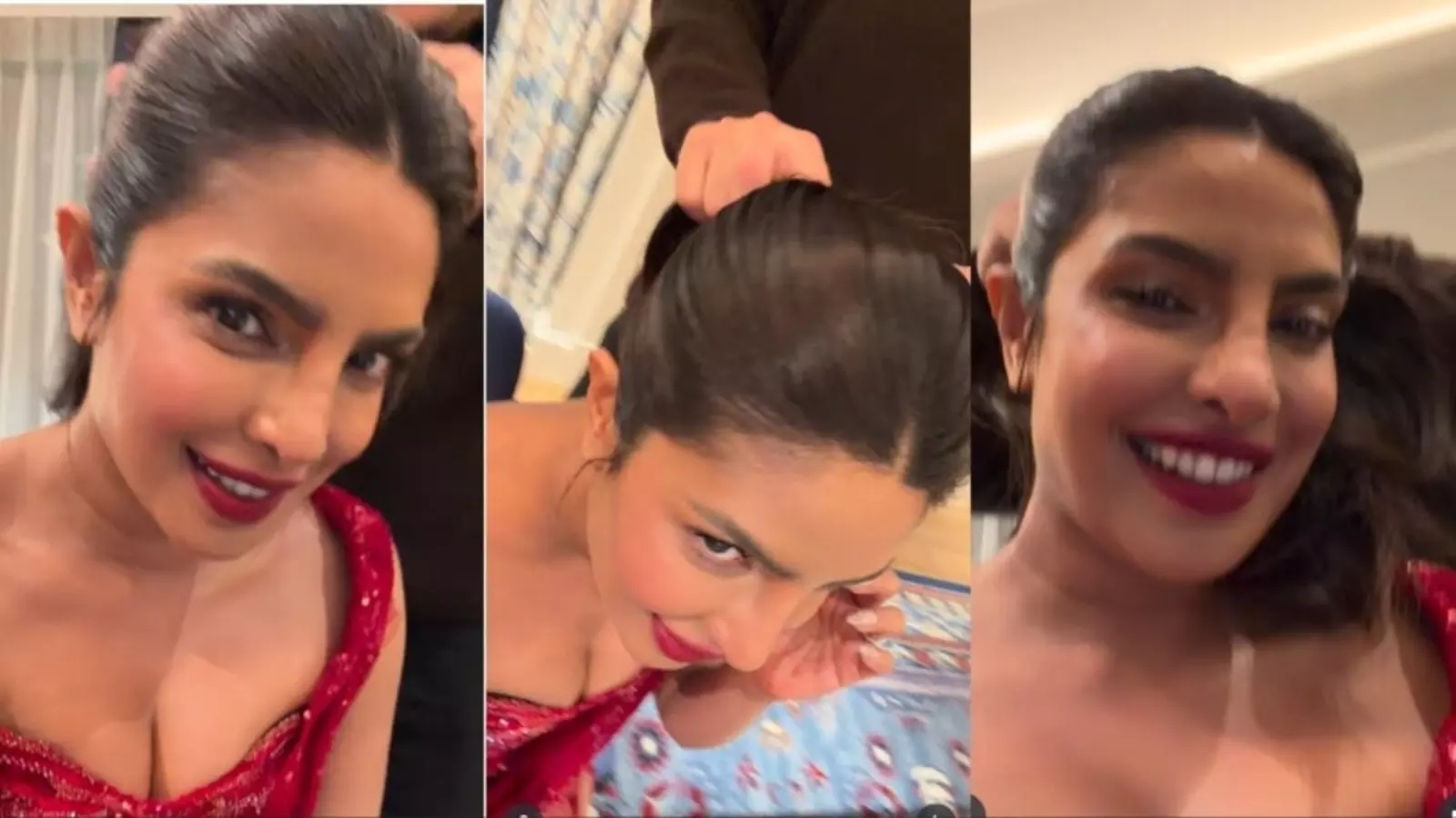 Priyanka Chopra ने साझा किया, पति के बिना किस विशेषज्ञ ने उनके बाल स्टाइल किए