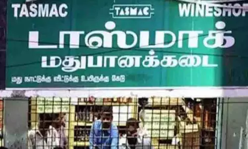 Thanjavur में बदमाशों ने तस्माक आउटलेट से शराब और नकदी चुराई