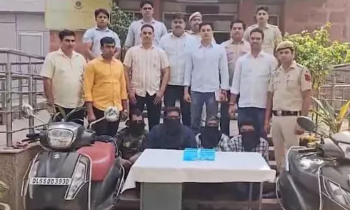 उत्तर-पूर्वी दिल्ली में व्यापारी से 11 किलो चांदी चोरी करने के आरोप में चार गिरफ्तार