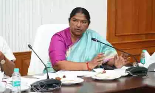 Telangana ने 6,294 करोड़ रुपये की ग्रामीण सड़कों के लिए निविदाएं जारी कीं Telangana ने 6,294 करोड़ रुपये की ग्रामीण सड़कों के लिए निविदाएं जारी कीं