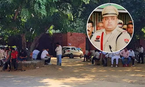 रोहतक PGIMSमें एएसआई संदीप लाठर का पोस्टमार्टम हुआ