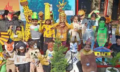 Himachal: वर्ल्ड ऑफ एनिमल्स शो में नन्हे-मुन्ने बच्चे जीवन में दहाड़ते हुए