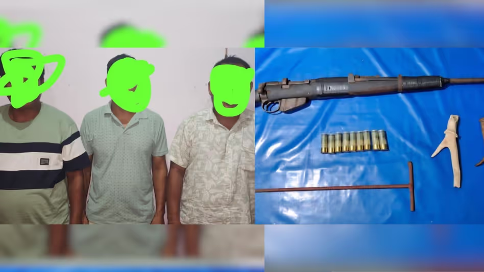 Assam पुलिस ने गैंडे के शिकार की कोशिश नाकाम की, तीन गिरफ्तार