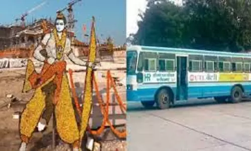Faridabad: नई बस सेवा से रामनगरी की यात्रा होगी आसान