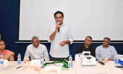 शोध से आम आदमी को लाभ मिलना चाहिए, ह्यूवेल लैब के उद्घाटन पर KTR शोध से आम आदमी को लाभ मिलना चाहिए, ह्यूवेल लैब के उद्घाटन पर KTR