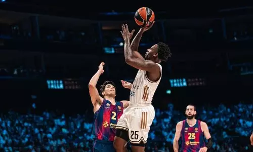 यूरोलीग में दुबई  Basketball  की बड़ी जीत, बार्सिलोना को 83-78 से हराया
