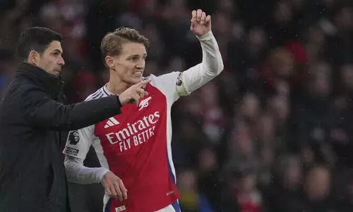 Odegaard इंटरनेशनल ब्रेक तक बाहर, लगातार तीसरी बार हाफ-टाइम से पहले सब्स्टीट्यूट