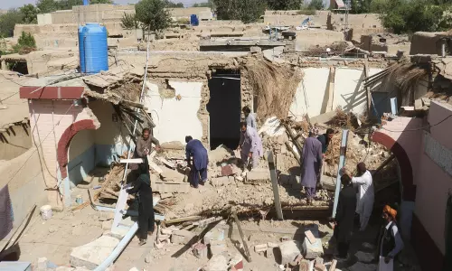 Afghanistan में 5.5 तीव्रता का भूकंप, एक ही दिन में दूसरा भूकंप