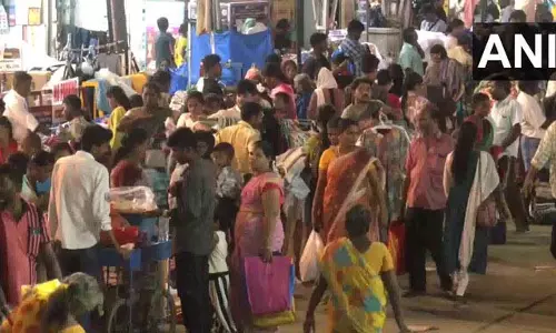 दिवाली खरीदारी: विलक्कु थून और आसपास की सड़कों पर भारी भीड़, सीसीटीवी निगरानी
