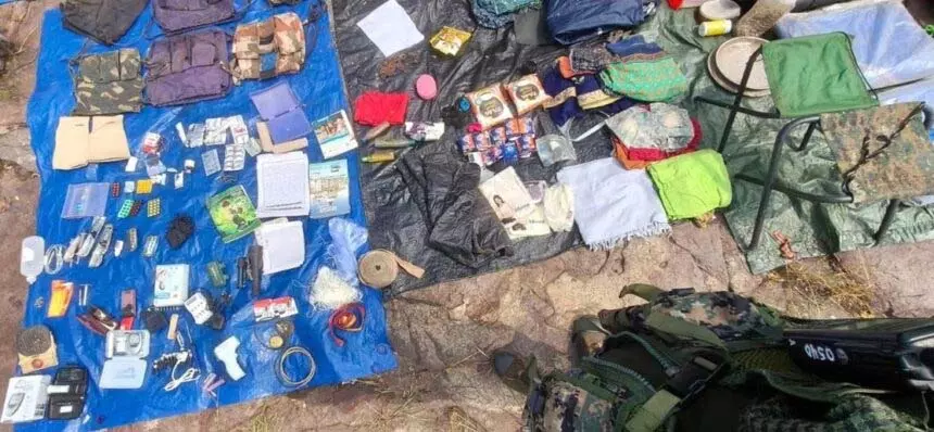 छत्तीसगढ़: गरियाबंद में पुलिस-CRPF की बड़ी कार्रवाई, नक्सलियों का डंप सामग्री बरामद छत्तीसगढ़: गरियाबंद में पुलिस-CRPF की बड़ी कार्रवाई, नक्सलियों का डंप सामग्री बरामद