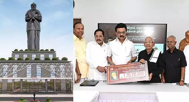 पेरियार वर्ल्ड: DMK ने 1.7 करोड़ रुपये का दान दिया पेरियार वर्ल्ड: DMK ने 1.7 करोड़ रुपये का दान दिया