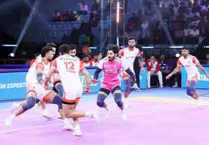 PKL 12: नितिन कुमार की वापसी से पिंक पैंथर्स को राहत PKL 12: नितिन कुमार की वापसी से पिंक पैंथर्स को राहत