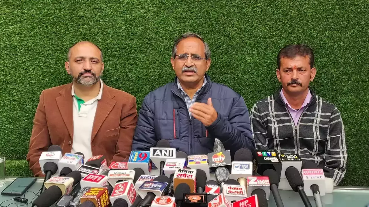 Shimla: प्रदेश के आपदा पीड़ितों के लिए भाजपा ने की राहत पैकेज की अपील Shimla: प्रदेश के आपदा पीड़ितों के लिए भाजपा ने की राहत पैकेज की अपील
