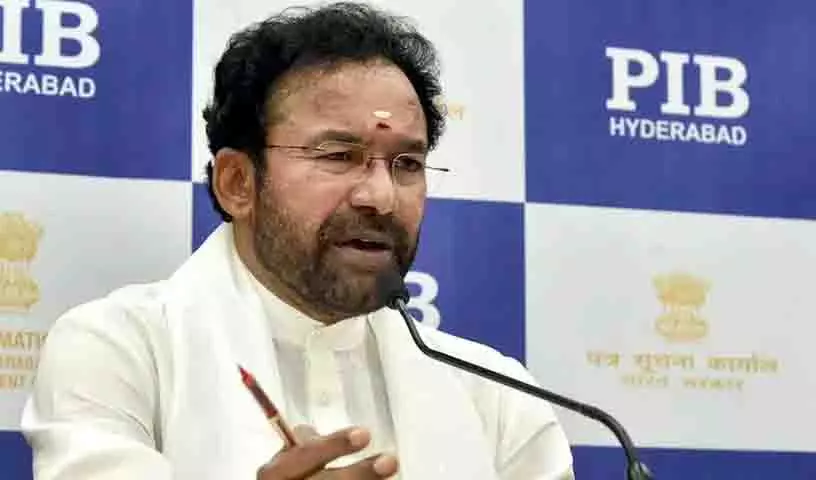केंद्रीय मंत्री जी किशन रेड्डी ने SCR रेल विकास परियोजनाओं की समीक्षा की केंद्रीय मंत्री जी किशन रेड्डी ने SCR रेल विकास परियोजनाओं की समीक्षा की