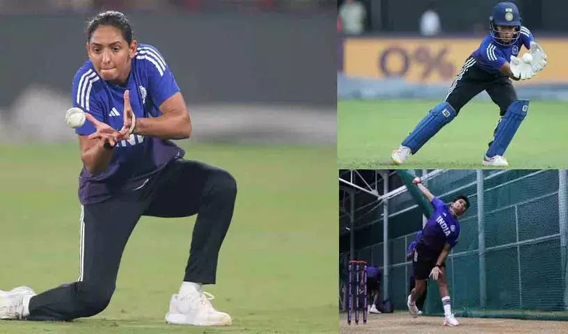 बारिश के कारण Team India का नेट सत्र रद्द बारिश के कारण Team India का नेट सत्र रद्द