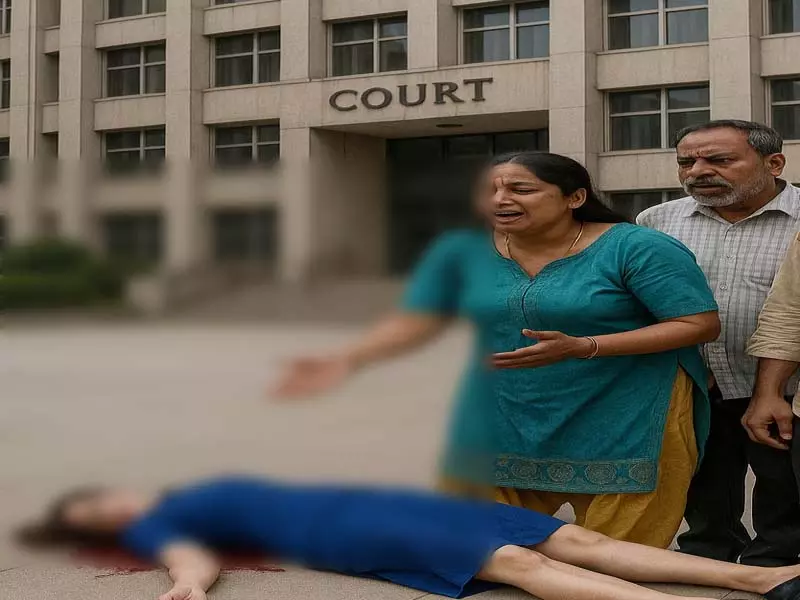 BREKING: स्टेनोग्राफर ने छलांग लगाकर की आत्महत्या BREKING: स्टेनोग्राफर ने छलांग लगाकर की आत्महत्या