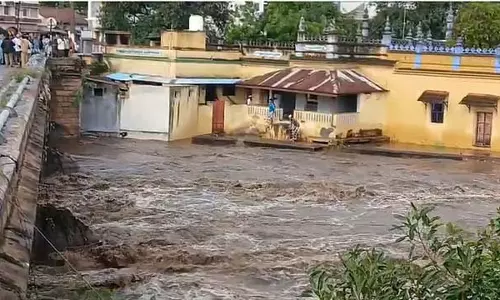 उत्तमपलायम में भारी बारिश: मुल्लापेरियार में बाढ़