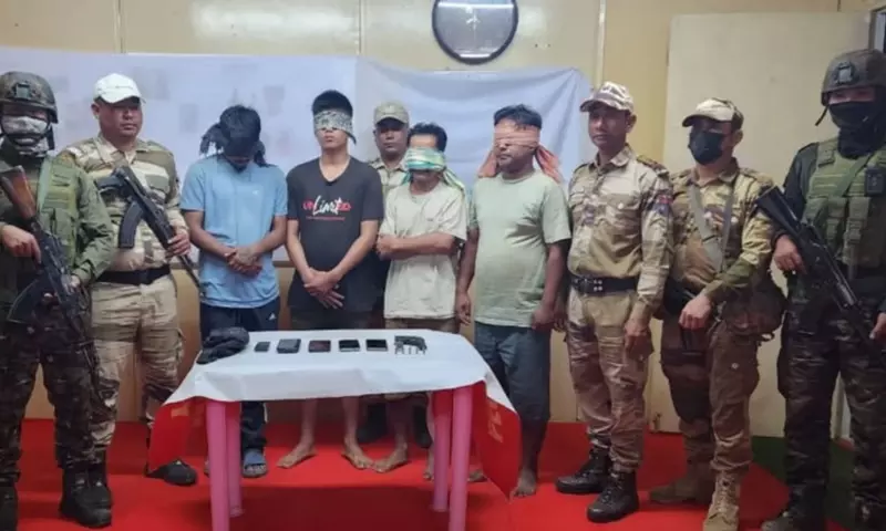Manipur: आश्रयदाता सहित पांच केसीपी उग्रवादी गिरफ्तार