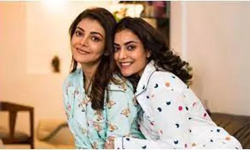 Kajal Aggarwal ने बहन निशा को जन्मदिन की शुभकामनाएं दीं