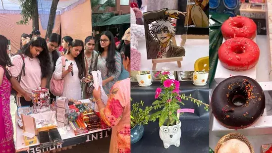 Diwali विश्वविद्यालय के केएनसी में दिवाली मेला