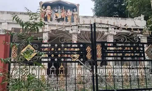 Bagepalli : हिरण्येश्वर मंदिर के जीर्णोद्धार का इंतज़ार Bagepalli : हिरण्येश्वर मंदिर के जीर्णोद्धार का इंतज़ार