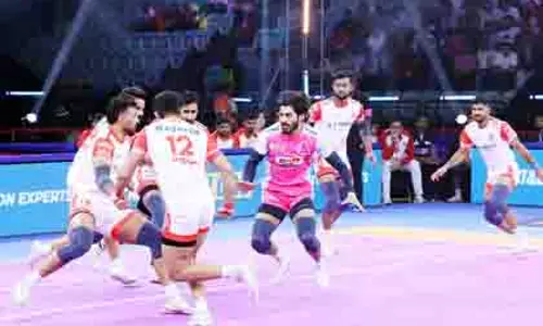 PKL 12: नितिन कुमार की वापसी से पिंक पैंथर्स को राहत PKL 12: नितिन कुमार की वापसी से पिंक पैंथर्स को राहत
