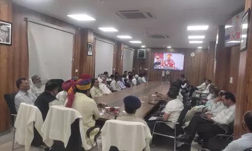 Jaipur : CM ने धनतेरस के अवसर पर किसान सम्मान निधि राशि हस्तानांतरित कर दी सौगात Jaipur : CM ने धनतेरस के अवसर पर किसान सम्मान निधि राशि हस्तानांतरित कर दी सौगात