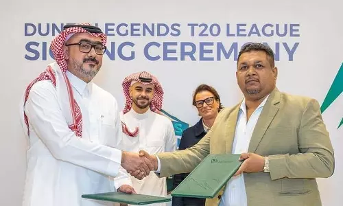 सऊदी अरब में Dunes Legends लीग T20 का ऐलान, क्रिकेट को मिलेगा नया मंच सऊदी अरब में Dunes Legends लीग T20 का ऐलान, क्रिकेट को मिलेगा नया मंच