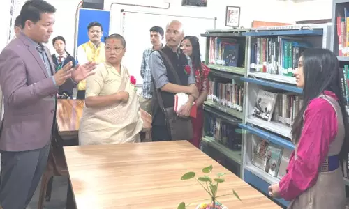 MPLADS निधि के तहत अपर बर्टुक एसएस में नया पुस्तकालय