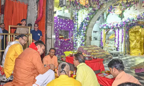 Jaipur : मुख्यमंत्री भजनलाल शर्मा ने मेहंदीपुर बालाजी के किए दर्शन