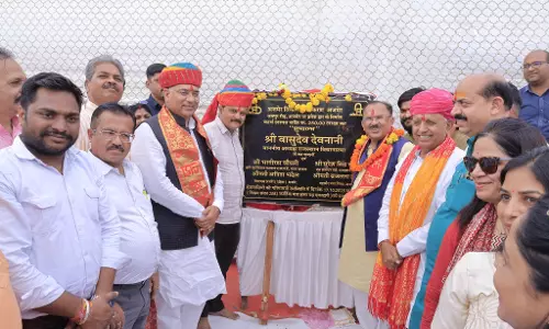Jaipur: अजमेर के बहुप्रत्याशित सिंह द्वार निर्माण कार्य का हुआ भव्य शुभारंभ Jaipur: अजमेर के बहुप्रत्याशित सिंह द्वार निर्माण कार्य का हुआ भव्य शुभारंभ