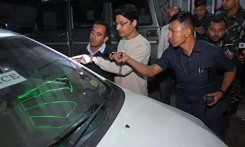 Sukhiya Pokhari में बीजेपी सांसद राजू बिस्ता के काफिले पर हमला