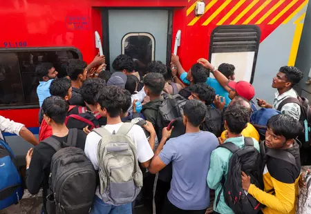 दीपावली मनाने के लिए 18 लाख से ज्यादा लोग घर लौटे; सड़कों और टर्मिनलों पर भारी भीड़ दीपावली मनाने के लिए 18 लाख से ज्यादा लोग घर लौटे; सड़कों और टर्मिनलों पर भारी भीड़