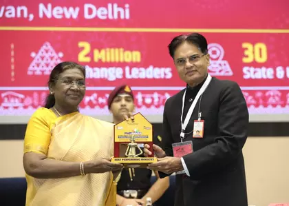 आदिवासी क्षेत्रों में आंगनवाड़ियों के लिए मंत्रालय को मिला सम्मान आदिवासी क्षेत्रों में आंगनवाड़ियों के लिए मंत्रालय को मिला सम्मान