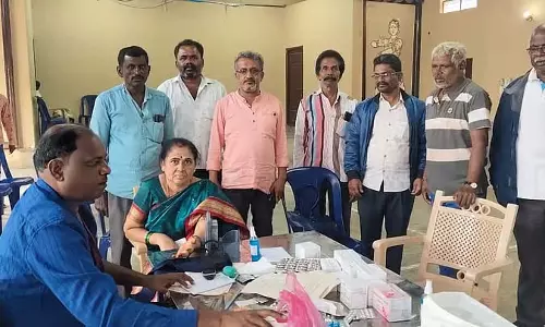 Bangarpet :  फ्री हेल्थ चेक-अप कैंप