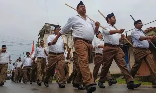 कर्नाटक में भाजपा ने संघर्ष की आशंका के चलते RSS के मार्च को नकार दिया कर्नाटक में भाजपा ने संघर्ष की आशंका के चलते RSS के मार्च को नकार दिया