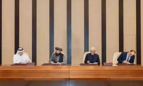 दोहा वार्ता में तत्काल संघर्ष विराम पर सहमत हुए पाकिस्तान-अफगानिस्तान