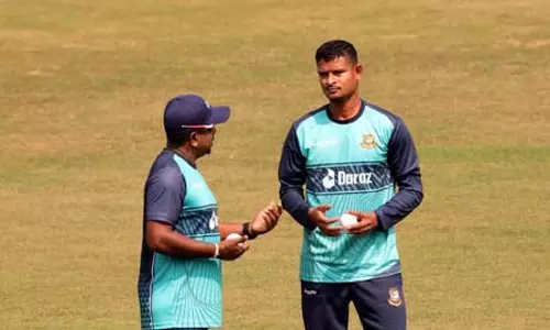 वेस्टइंडीज के खिलाफ वनडे सीरीज के बीच नासुम अहमद की बांग्लादेशी टीम में एंट्री वेस्टइंडीज के खिलाफ वनडे सीरीज के बीच नासुम अहमद की बांग्लादेशी टीम में एंट्री