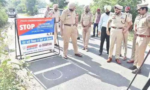 Ranjit Avenue में मुठभेड़ में डकैती का संदिग्ध घायल Ranjit Avenue में मुठभेड़ में डकैती का संदिग्ध घायल