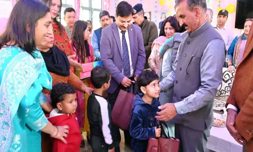 CM सुखविंदर ने टूटीकंडी बाल आश्रम के बच्चों के साथ मनाई दिवाली