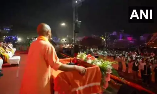 मुख्यमंत्री योगी आदित्यनाथ ने भव्य राम मंदिर और अखंड भारत पर जोर दिय