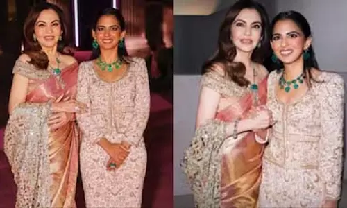 ब्रिटिश म्यूज़ियम पिंक बॉल में Nita Ambani ने कांचीवरम साड़ी से रची भारत की टेक्सटाइल गाथा ब्रिटिश म्यूज़ियम पिंक बॉल में Nita Ambani ने कांचीवरम साड़ी से रची भारत की टेक्सटाइल गाथा