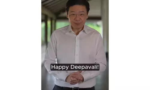 सिंगापुर PM लॉरेंस वोंग ने दी दीपावली की शुभकामनाएं, उत्सव वीडियो किया साझा